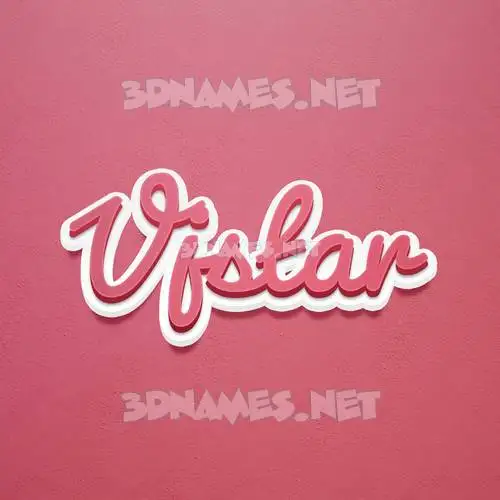 vjstar in Red Scribble style - 3D name wallpaper vjstar in Red Scribble style - 3D name wallpaper