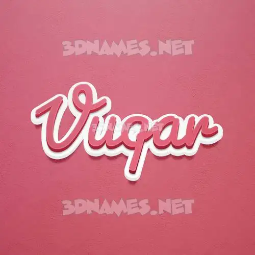 vuqar in Red Scribble style - 3D name wallpaper vuqar in Red Scribble style - 3D name wallpaper