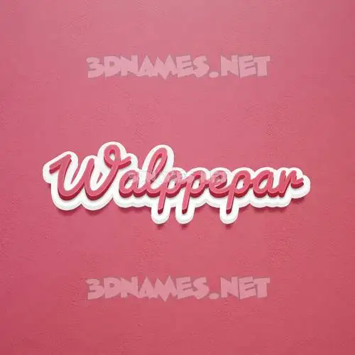 walppepar in Red Scribble style - 3D name wallpaper walppepar in Red Scribble style - 3D name wallpaper