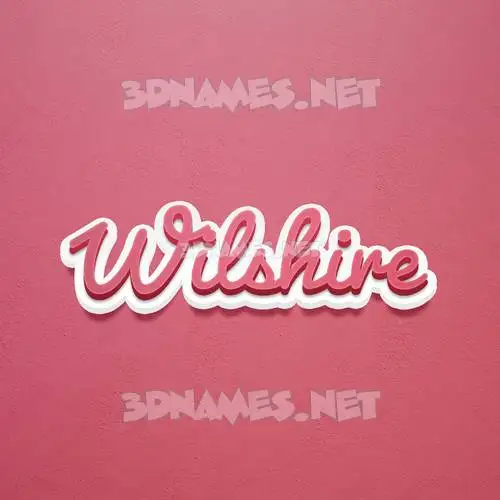 wilshire in Red Scribble style - 3D name wallpaper wilshire in Red Scribble style - 3D name wallpaper