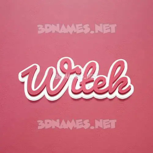 witek in Red Scribble style - 3D name wallpaper witek in Red Scribble style - 3D name wallpaper