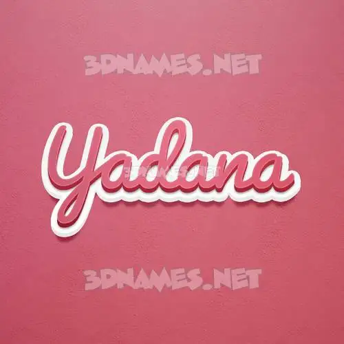 yadana in Red Scribble style - 3D name wallpaper yadana in Red Scribble style - 3D name wallpaper