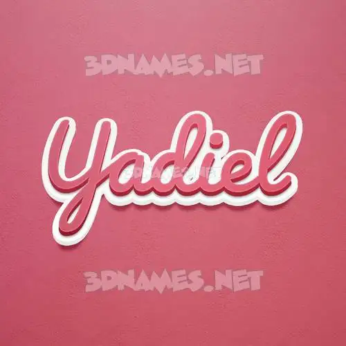 yadiel in Red Scribble style - 3D name wallpaper yadiel in Red Scribble style - 3D name wallpaper