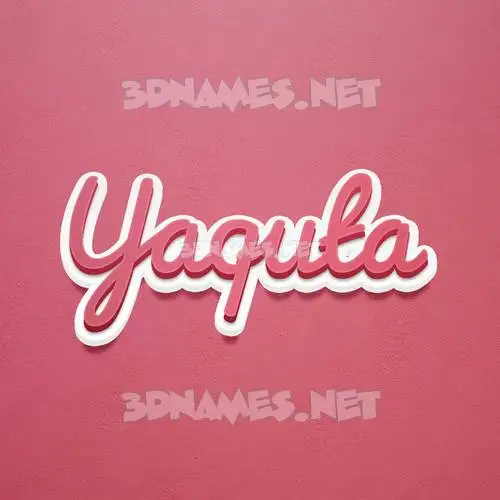 yaquta in Red Scribble style - 3D name wallpaper yaquta in Red Scribble style - 3D name wallpaper