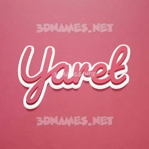 yaret in Red Scribble style - 3D name wallpaper yaret in Red Scribble style - 3D name wallpaper