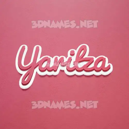 yaritza in Red Scribble style - 3D name wallpaper yaritza in Red Scribble style - 3D name wallpaper