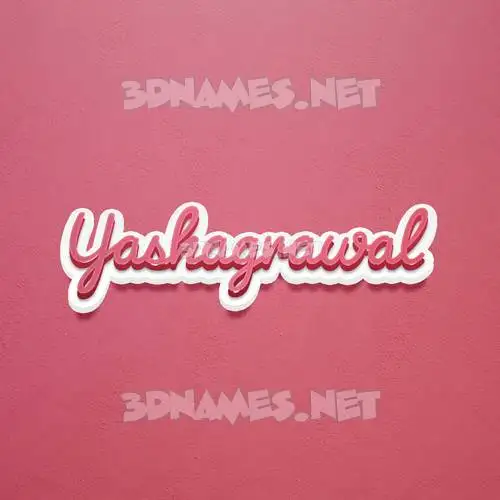 yashagrawal in Red Scribble style - 3D name wallpaper yashagrawal in Red Scribble style - 3D name wallpaper