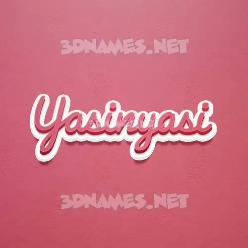 yasinyasi in Red Scribble style - 3D name wallpaper yasinyasi in Red Scribble style - 3D name wallpaper
