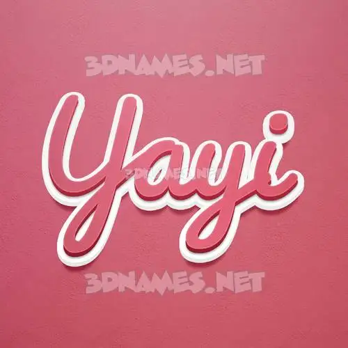 yayi in Red Scribble style - 3D name wallpaper yayi in Red Scribble style - 3D name wallpaper