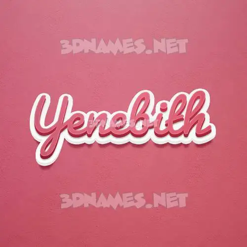 yenebith in Red Scribble style - 3D name wallpaper yenebith in Red Scribble style - 3D name wallpaper