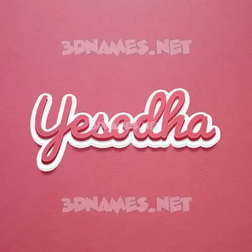 yesodha in Red Scribble style - 3D name wallpaper yesodha in Red Scribble style - 3D name wallpaper