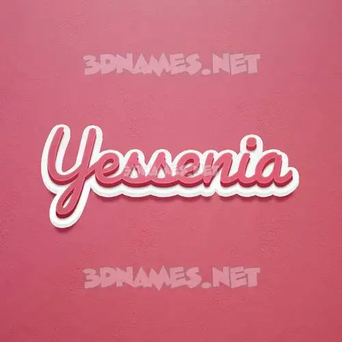 yessenia in Red Scribble style - 3D name wallpaper yessenia in Red Scribble style - 3D name wallpaper