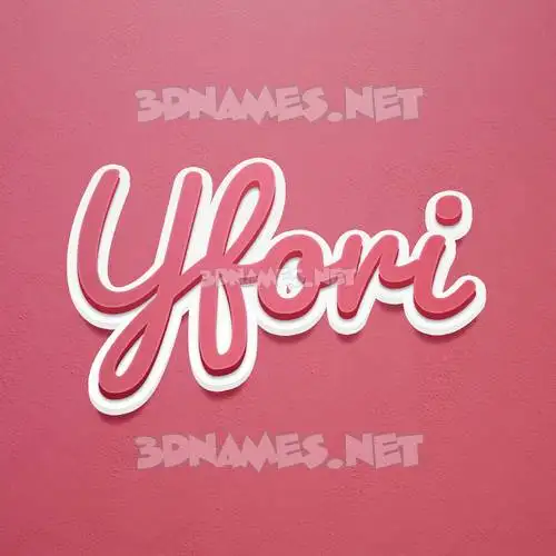 yfori in Red Scribble style - 3D name wallpaper yfori in Red Scribble style - 3D name wallpaper