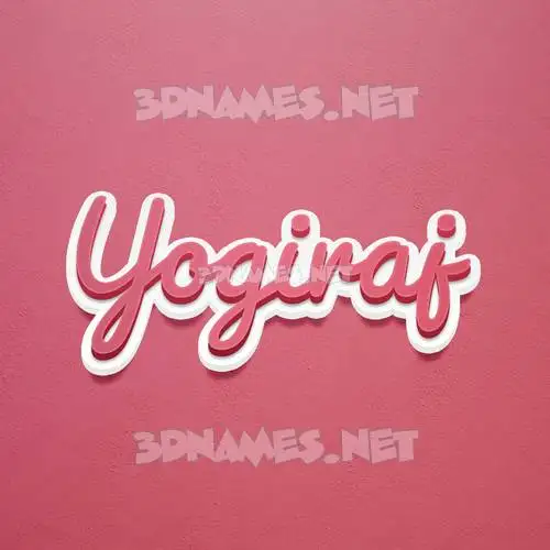 yogiraj in Red Scribble style - 3D name wallpaper yogiraj in Red Scribble style - 3D name wallpaper