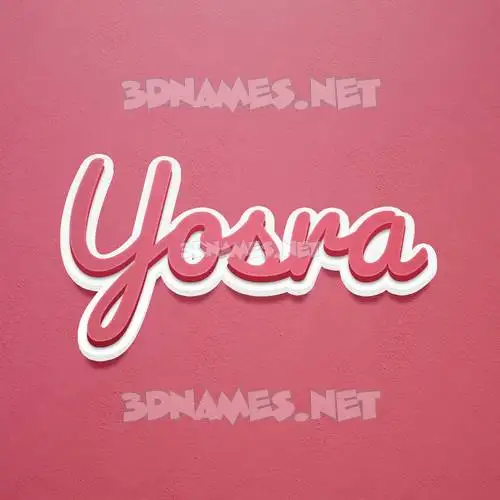 yosra in Red Scribble style - 3D name wallpaper yosra in Red Scribble style - 3D name wallpaper