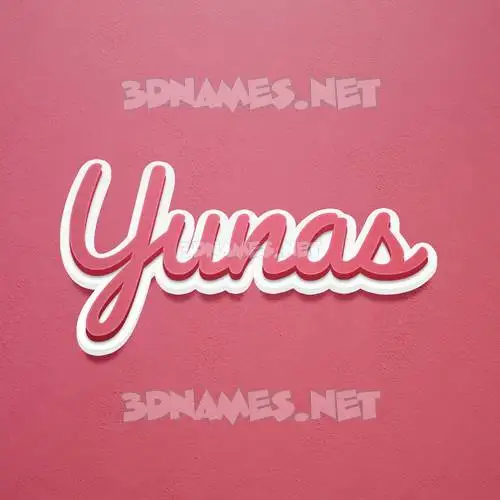 yunas in Red Scribble style - 3D name wallpaper yunas in Red Scribble style - 3D name wallpaper
