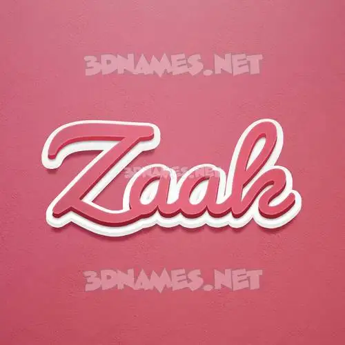 zaak in Red Scribble style - 3D name wallpaper zaak in Red Scribble style - 3D name wallpaper