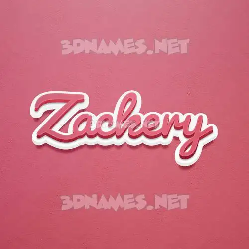 zackery in Red Scribble style - 3D name wallpaper zackery in Red Scribble style - 3D name wallpaper
