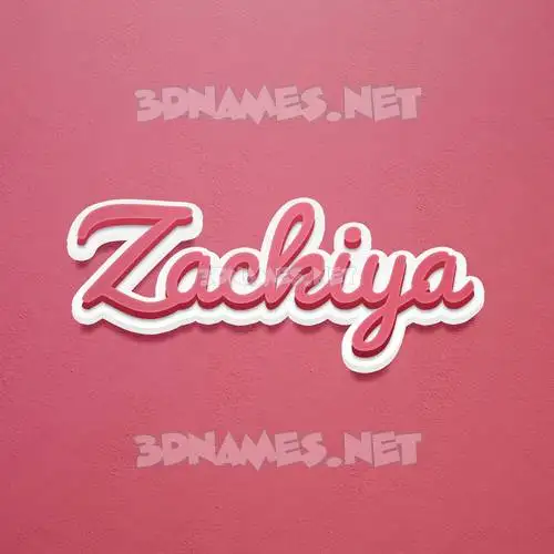 zackiya in Red Scribble style - 3D name wallpaper zackiya in Red Scribble style - 3D name wallpaper
