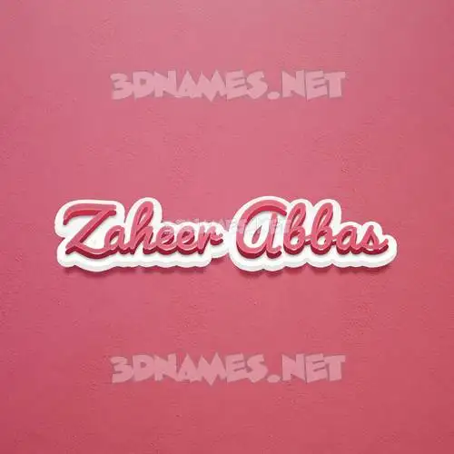 zaheer abbas in Red Scribble style - 3D name wallpaper zaheer abbas in Red Scribble style - 3D name wallpaper