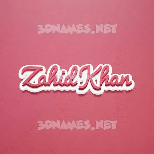zahid khan in Red Scribble style - 3D name wallpaper zahid khan in Red Scribble style - 3D name wallpaper