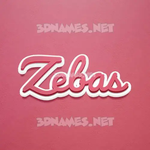 zebas in Red Scribble style - 3D name wallpaper zebas in Red Scribble style - 3D name wallpaper