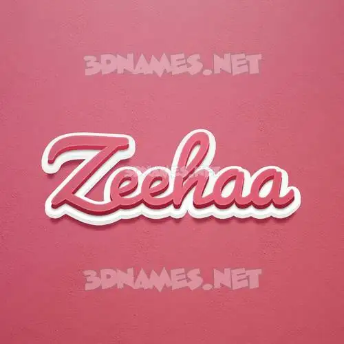 zeehaa in Red Scribble style - 3D name wallpaper zeehaa in Red Scribble style - 3D name wallpaper
