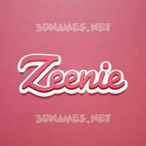 zeenie in Red Scribble style - 3D name wallpaper zeenie in Red Scribble style - 3D name wallpaper