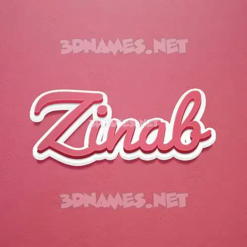 zinab in Red Scribble style - 3D name wallpaper zinab in Red Scribble style - 3D name wallpaper