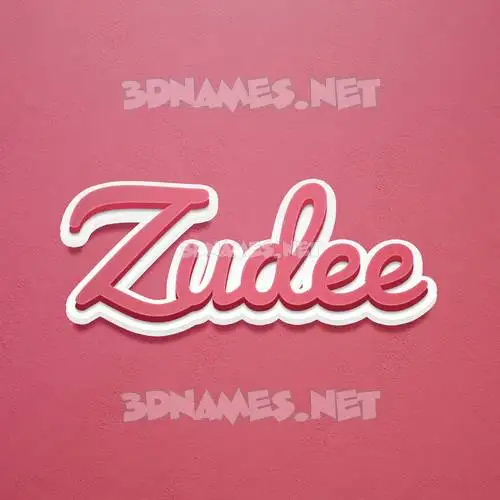 zudee in Red Scribble style - 3D name wallpaper zudee in Red Scribble style - 3D name wallpaper
