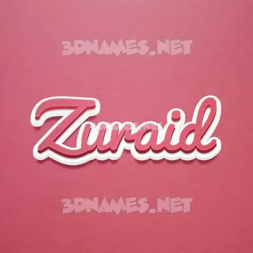 zuraid in Red Scribble style - 3D name wallpaper zuraid in Red Scribble style - 3D name wallpaper