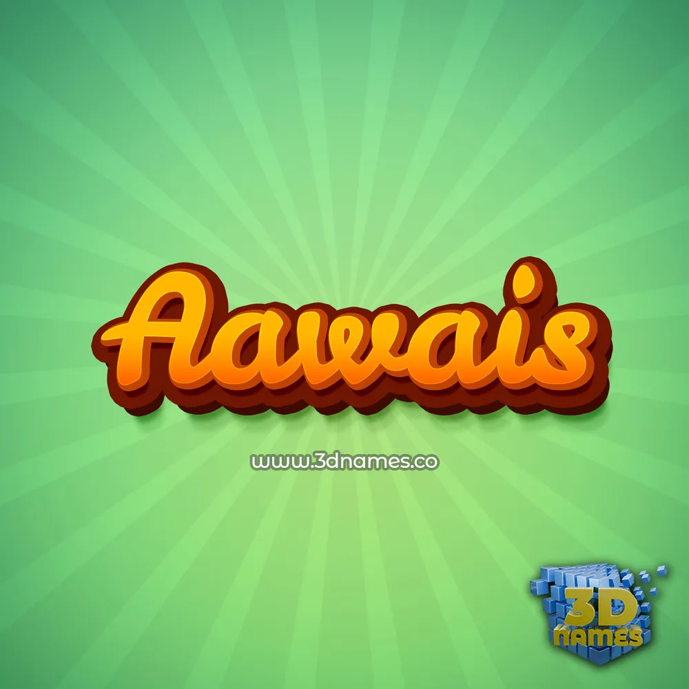 aawais in Green Rays style - 3D name wallpaper aawais in Green Rays style - 3D name wallpaper