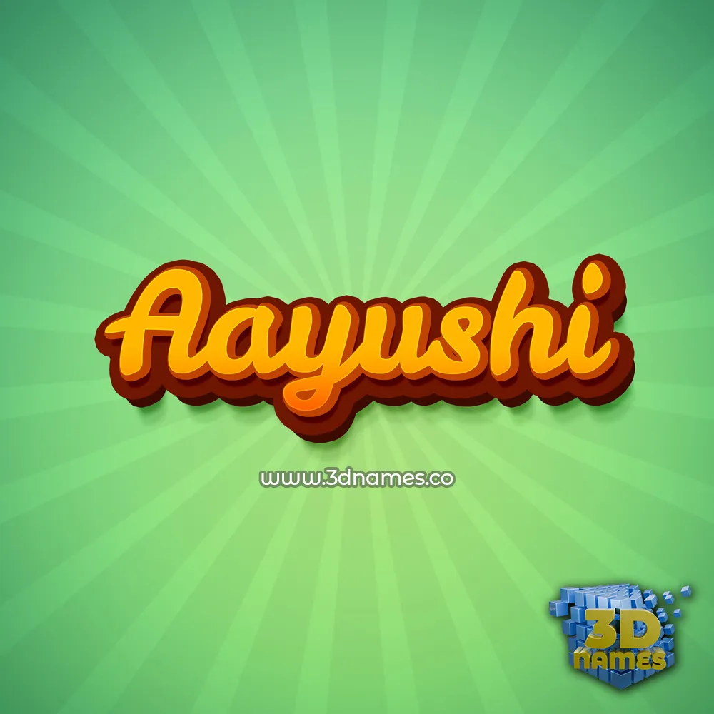 aayushi in Green Rays style - 3D name wallpaper aayushi in Green Rays style - 3D name wallpaper