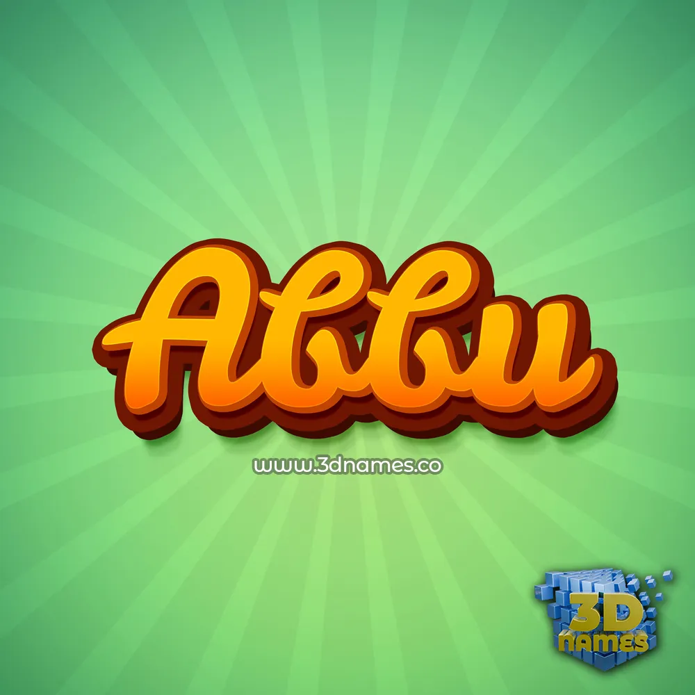 abbu in Green Rays style - 3D name wallpaper abbu in Green Rays style - 3D name wallpaper