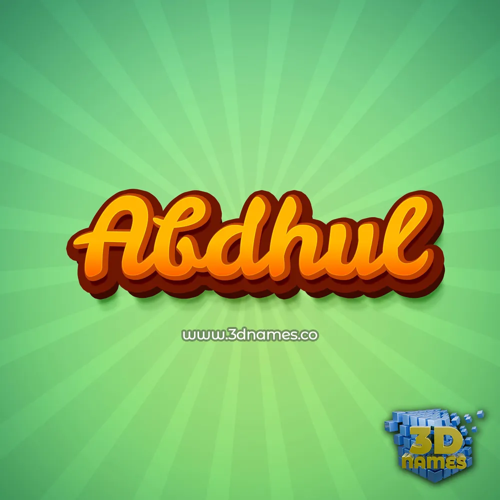 abdhul in Green Rays style - 3D name wallpaper abdhul in Green Rays style - 3D name wallpaper