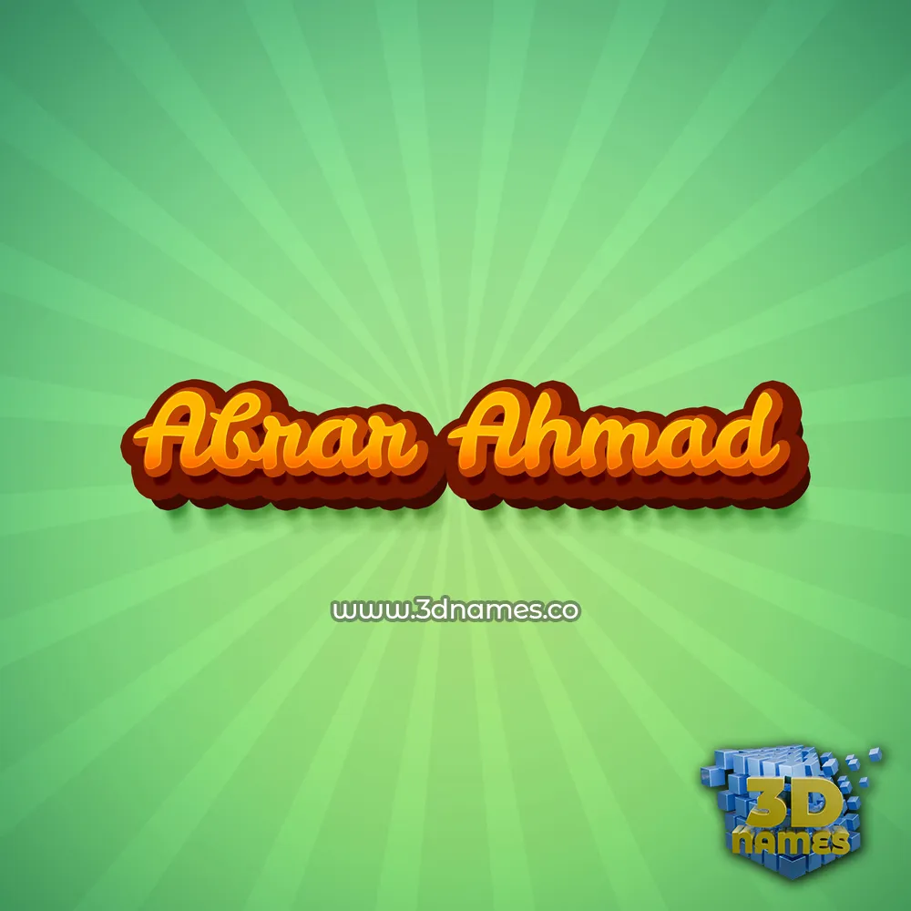 abrar ahmad in Green Rays style - 3D name wallpaper abrar ahmad in Green Rays style - 3D name wallpaper