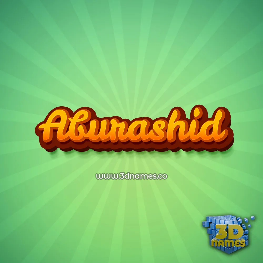 aburashid in Green Rays style - 3D name wallpaper aburashid in Green Rays style - 3D name wallpaper