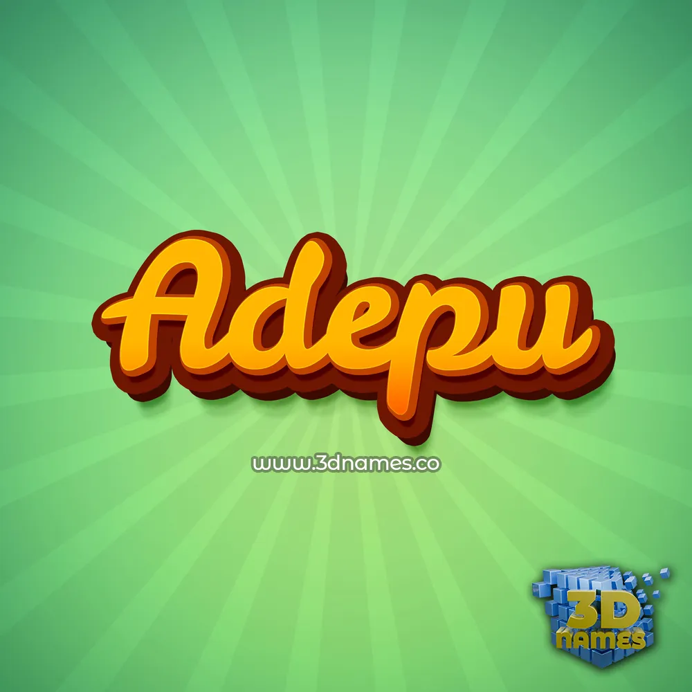 adepu in Green Rays style - 3D name wallpaper adepu in Green Rays style - 3D name wallpaper