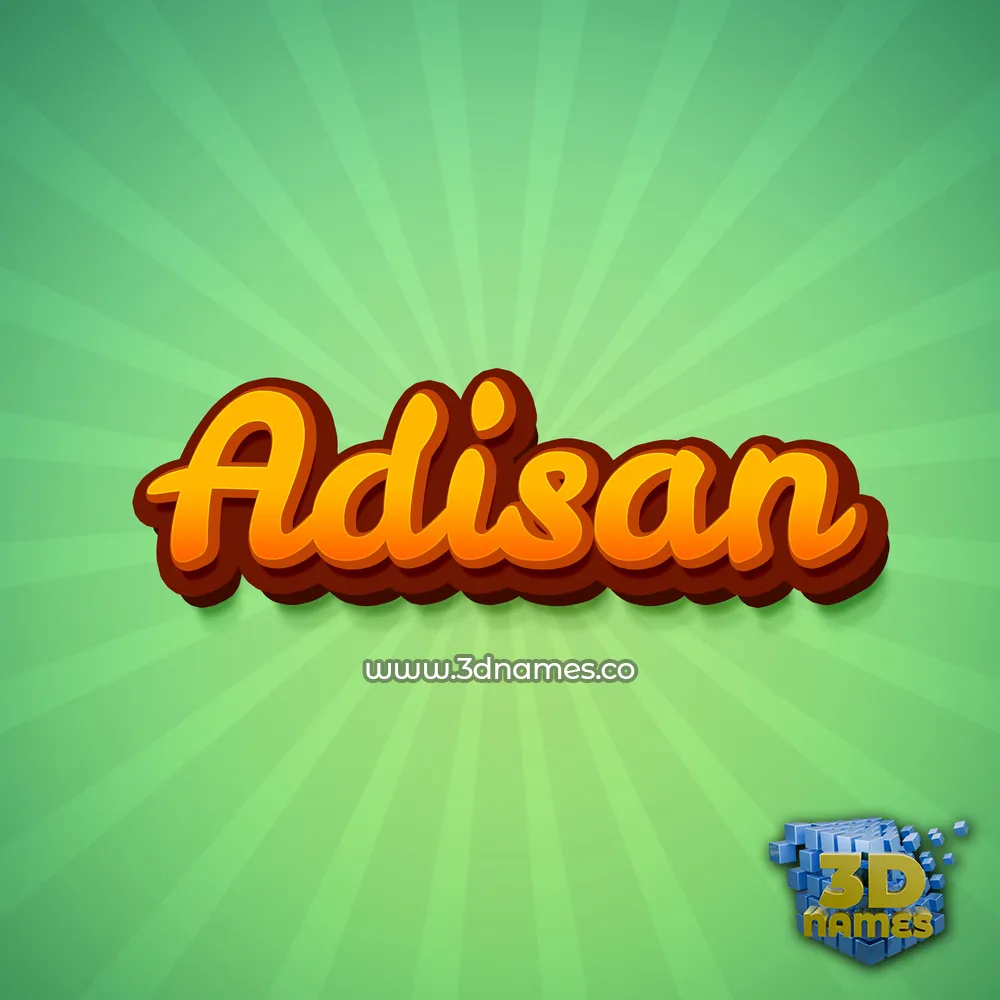 adisan in Green Rays style - 3D name wallpaper adisan in Green Rays style - 3D name wallpaper
