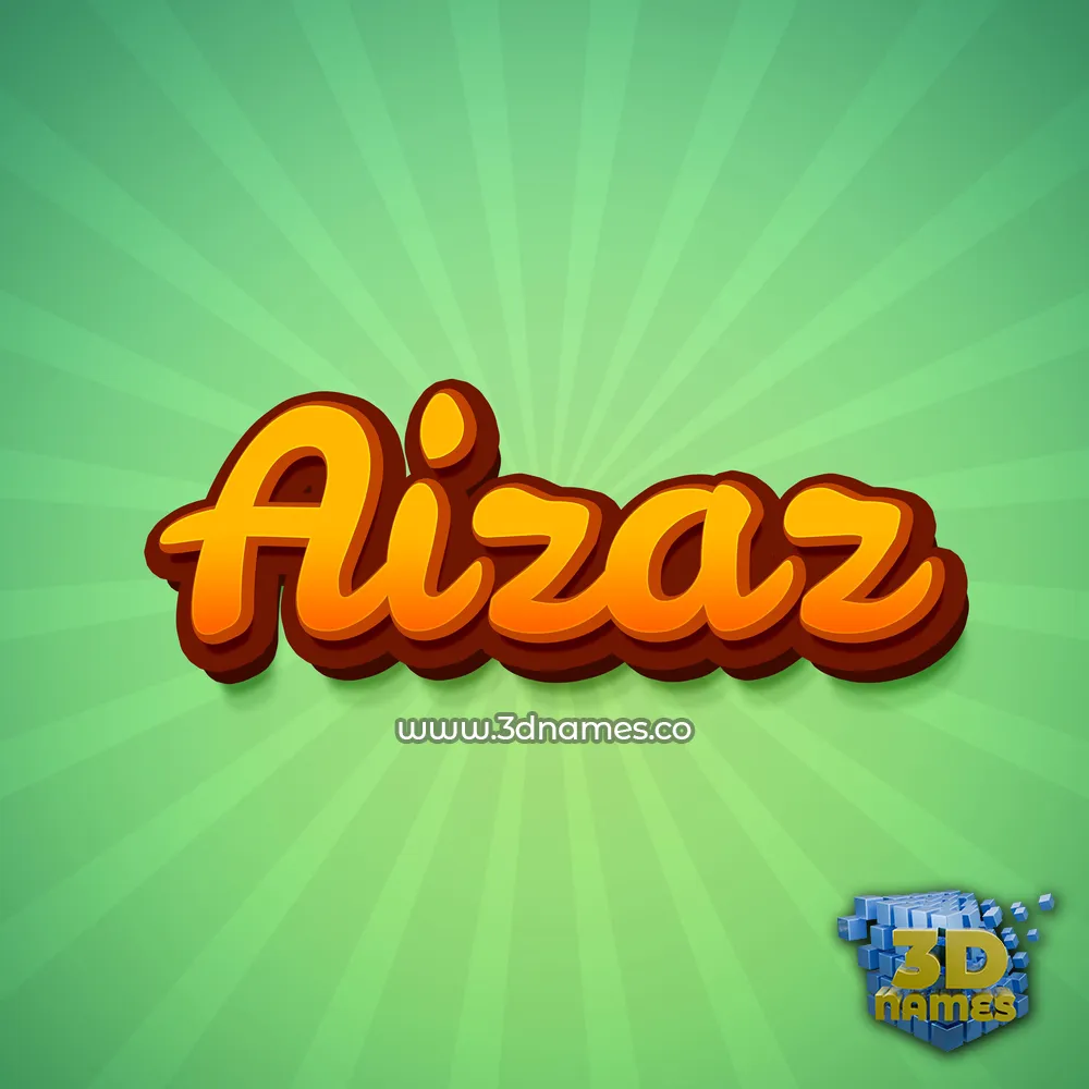 aizaz in Green Rays style - 3D name wallpaper aizaz in Green Rays style - 3D name wallpaper