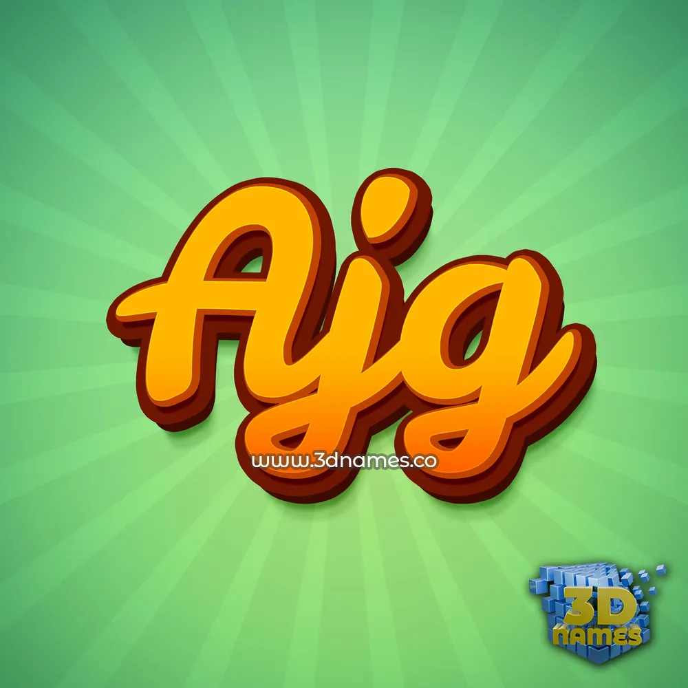 ajg in Green Rays style - 3D name wallpaper ajg in Green Rays style - 3D name wallpaper