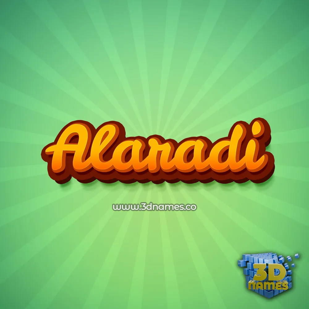 alaradi in Green Rays style - 3D name wallpaper alaradi in Green Rays style - 3D name wallpaper