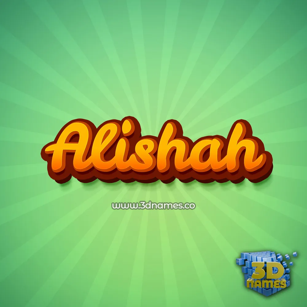 alishah in Green Rays style - 3D name wallpaper alishah in Green Rays style - 3D name wallpaper