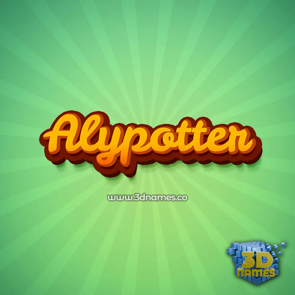 alypotter in Green Rays style - 3D name wallpaper alypotter in Green Rays style - 3D name wallpaper