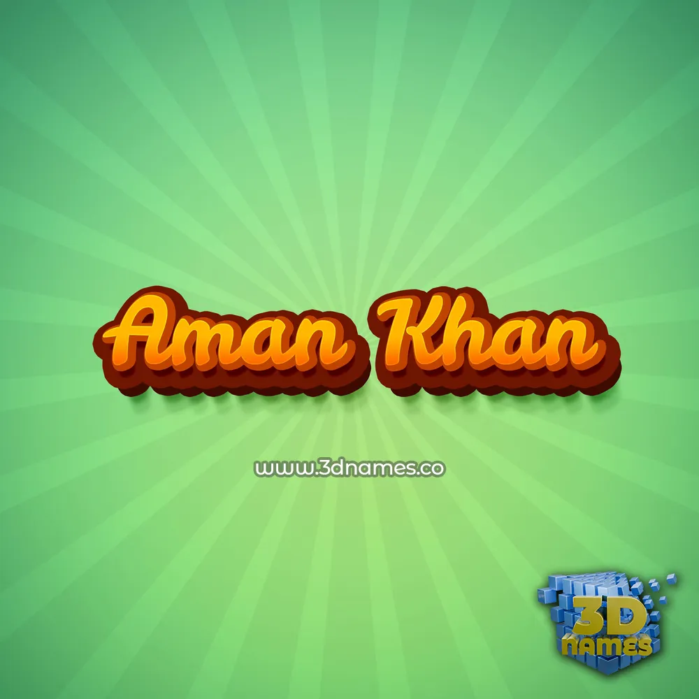 aman khan in Green Rays style - 3D name wallpaper aman khan in Green Rays style - 3D name wallpaper
