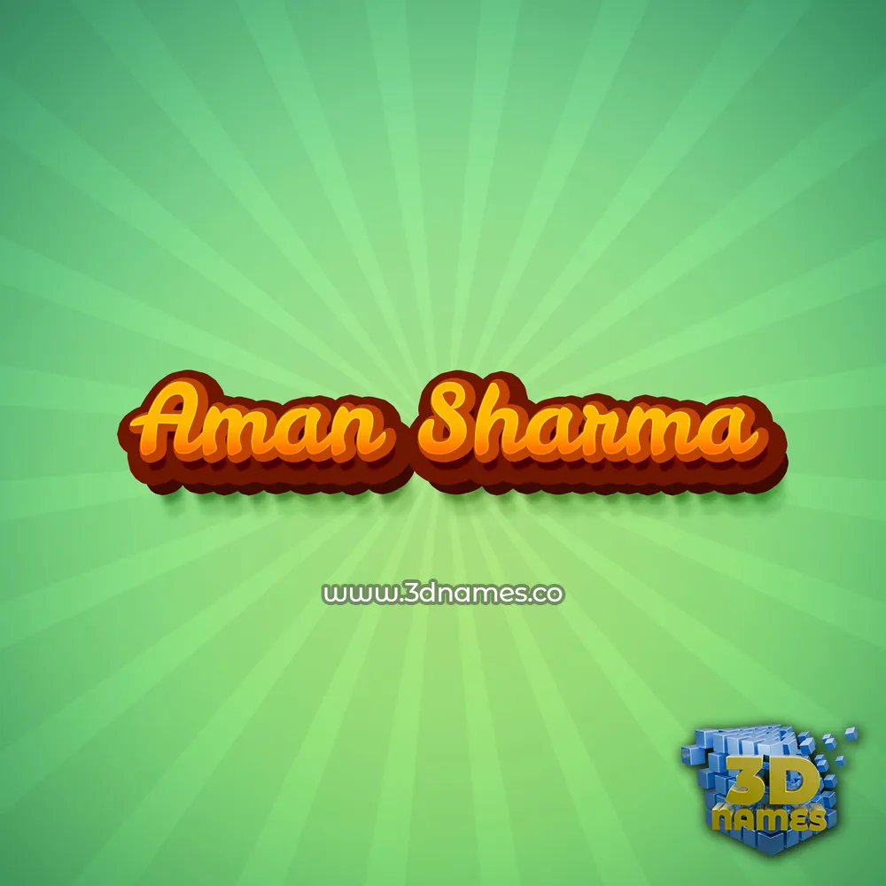 aman sharma in Green Rays style - 3D name wallpaper aman sharma in Green Rays style - 3D name wallpaper