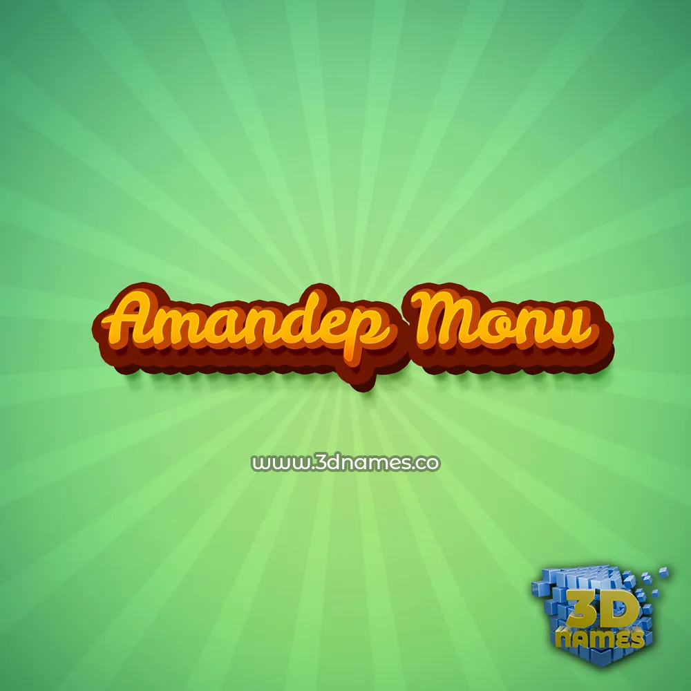 amandep monu in Green Rays style - 3D name wallpaper amandep monu in Green Rays style - 3D name wallpaper