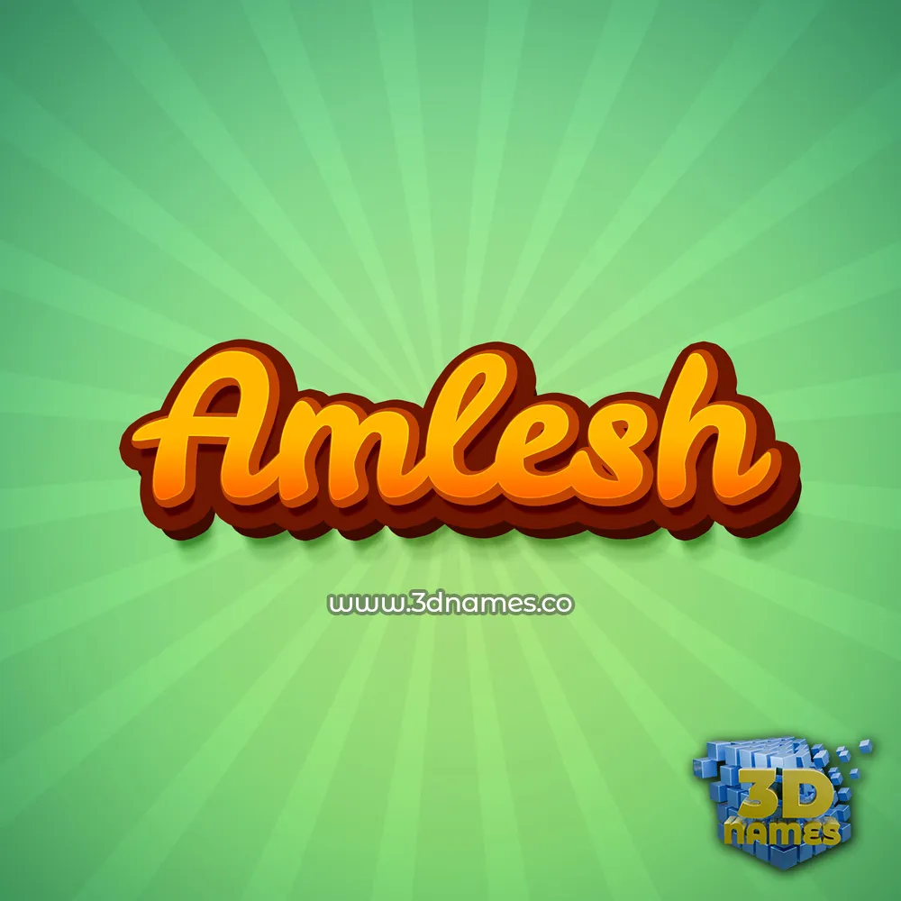 amlesh in Green Rays style - 3D name wallpaper amlesh in Green Rays style - 3D name wallpaper