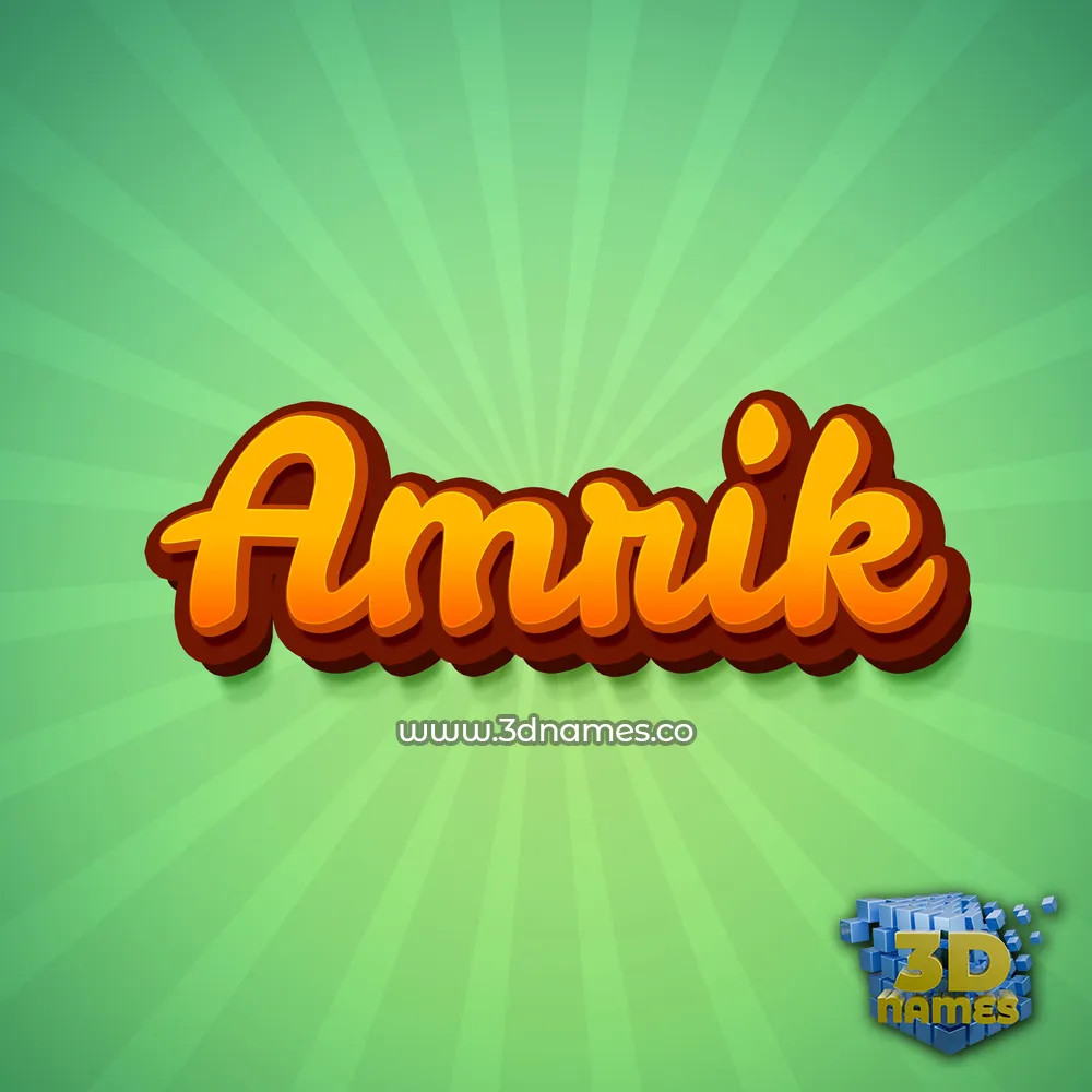 amrik in Green Rays style - 3D name wallpaper amrik in Green Rays style - 3D name wallpaper