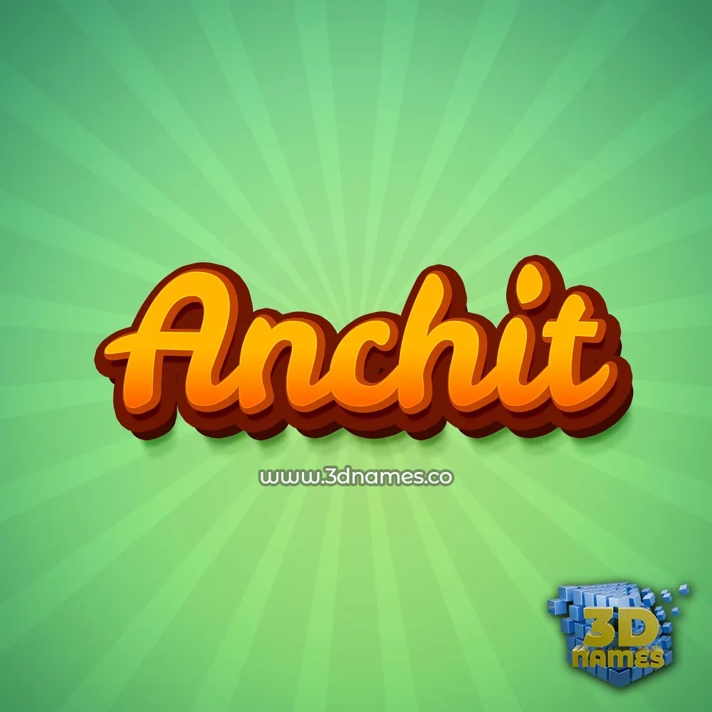 anchit in Green Rays style - 3D name wallpaper anchit in Green Rays style - 3D name wallpaper